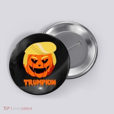 Trumpkin Funny Donald Trump Pumpkin Button