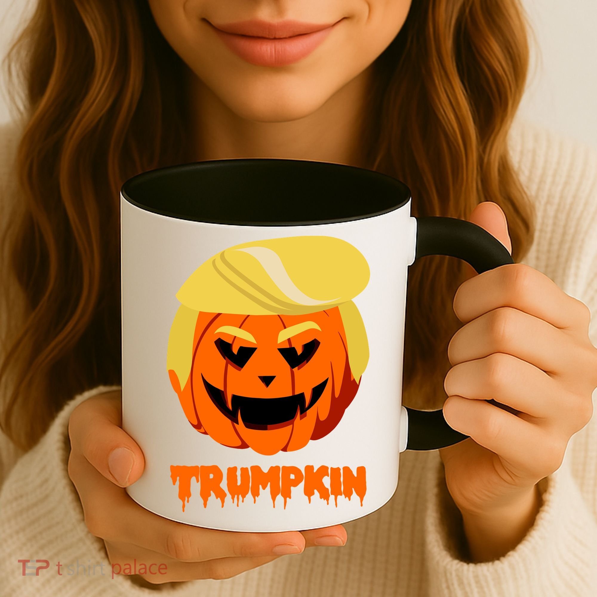 Trumpkin Funny Donald Trump Pumpkin Coffee Mug