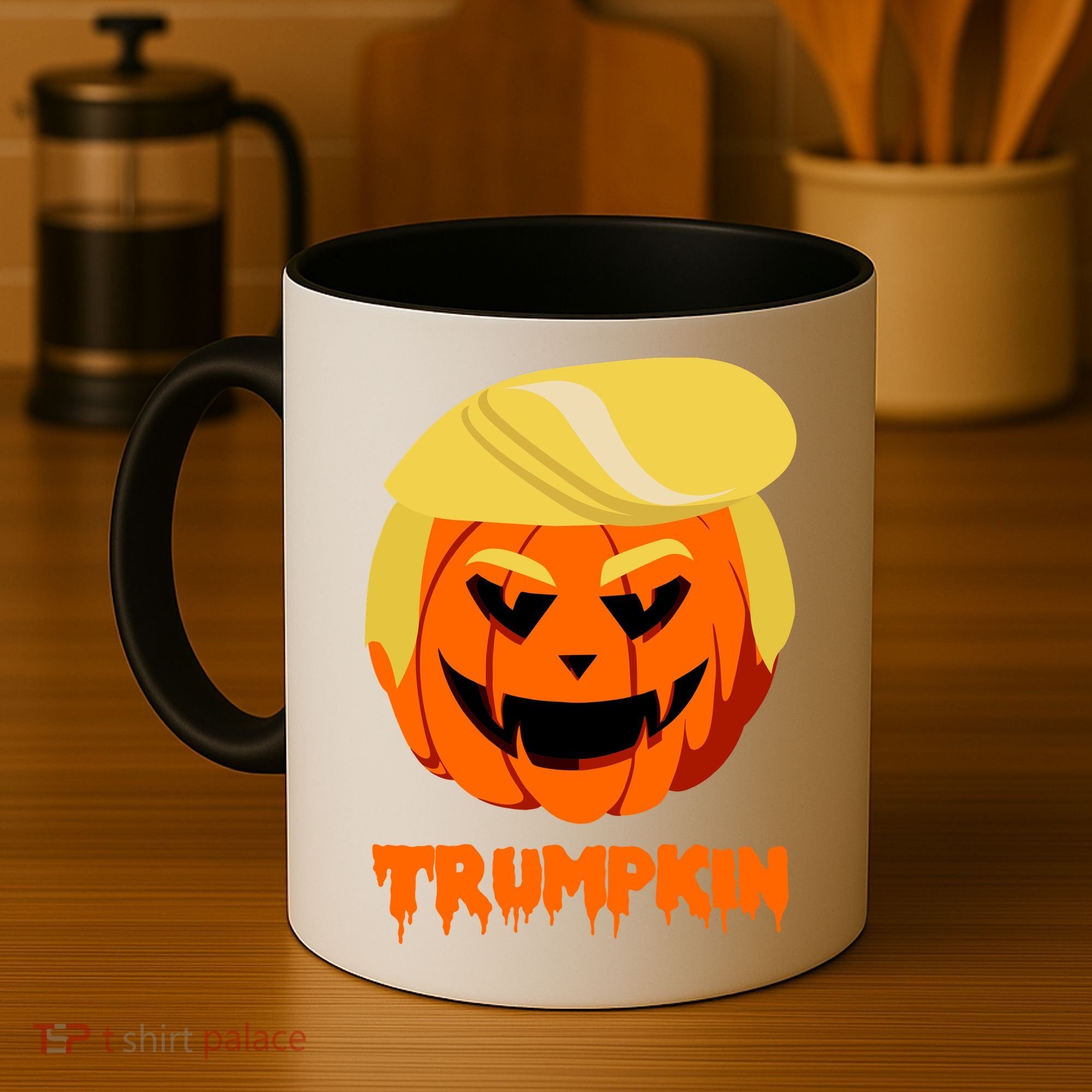 Trumpkin Funny Donald Trump Pumpkin Coffee Mug