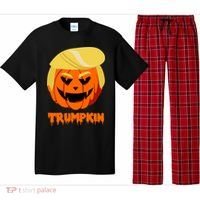 Trumpkin Funny Donald Trump Pumpkin Pajama Set thumb 0
