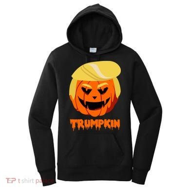 Trumpkin Funny Donald Trump Pumpkin Women's Hoodie