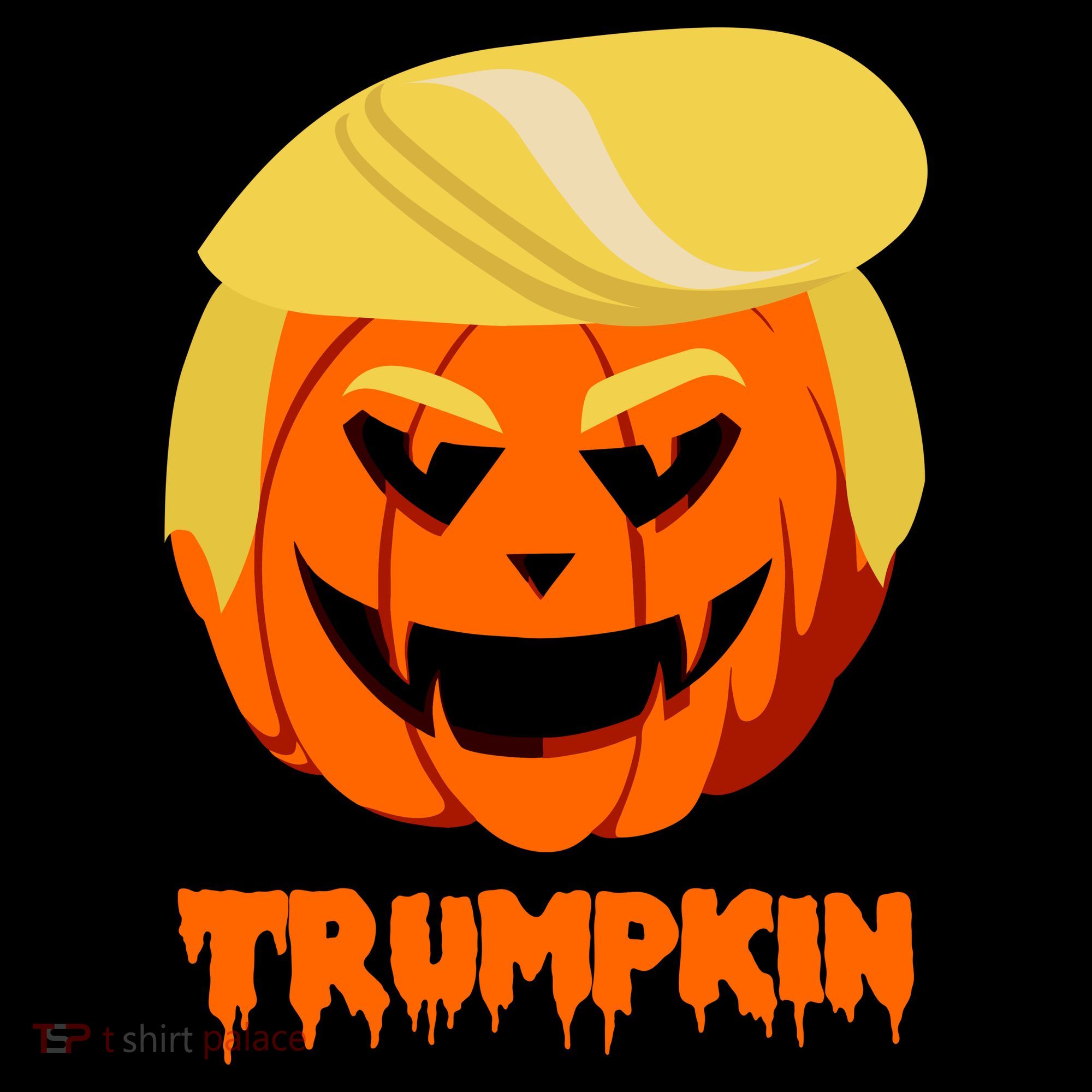 Trumpkin Funny Donald Trump Pumpkin Women's Hoodie