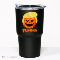 Trumpkin Funny Donald Trump Pumpkin Tumbler thumb 0