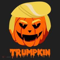 Trumpkin Funny Donald Trump Pumpkin Tumbler thumb 3