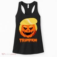 Trumpkin Funny Donald Trump Pumpkin Women's Tank Top thumb 0