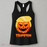Trumpkin Funny Donald Trump Pumpkin Women's Tank Top thumb 3