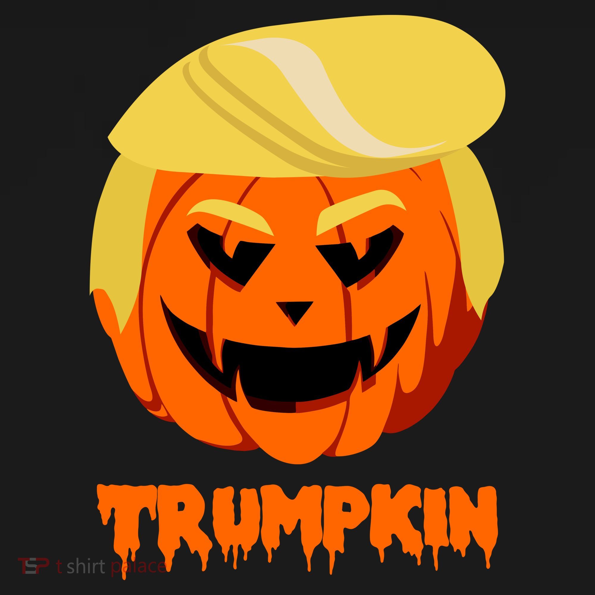 Trumpkin Funny Donald Trump Pumpkin Baby Bodysuit