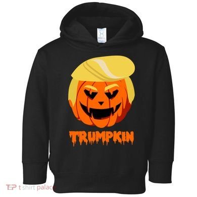 Trumpkin Funny Donald Trump Pumpkin Toddler Hoodie