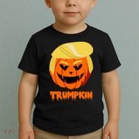 Trumpkin Funny Donald Trump Pumpkin Toddler T-Shirt thumb 2