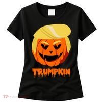 Trumpkin Funny Donald Trump Pumpkin Women's T-Shirt thumb 0