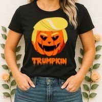 Trumpkin Funny Donald Trump Pumpkin Women's T-Shirt thumb 2