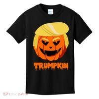 Trumpkin Funny Donald Trump Pumpkin Kids T-Shirt thumb 0