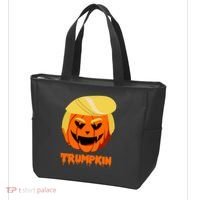 Trumpkin Funny Donald Trump Pumpkin Tote Bag thumb 3