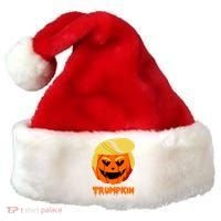 Trumpkin Funny Donald Trump Pumpkin Santa Hat thumb 0