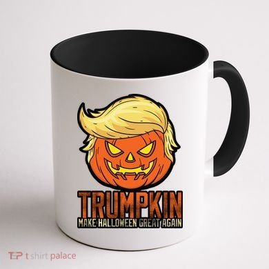 Trumpkin Make Halloween Great Again Coffee Mug back