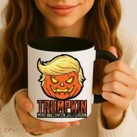 Trumpkin Make Halloween Great Again Coffee Mug thumb 3