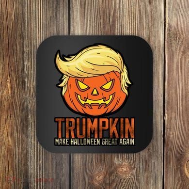 Trumpkin Make Halloween Great Again Coaster