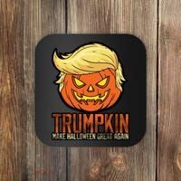Trumpkin Make Halloween Great Again Coaster thumb 0