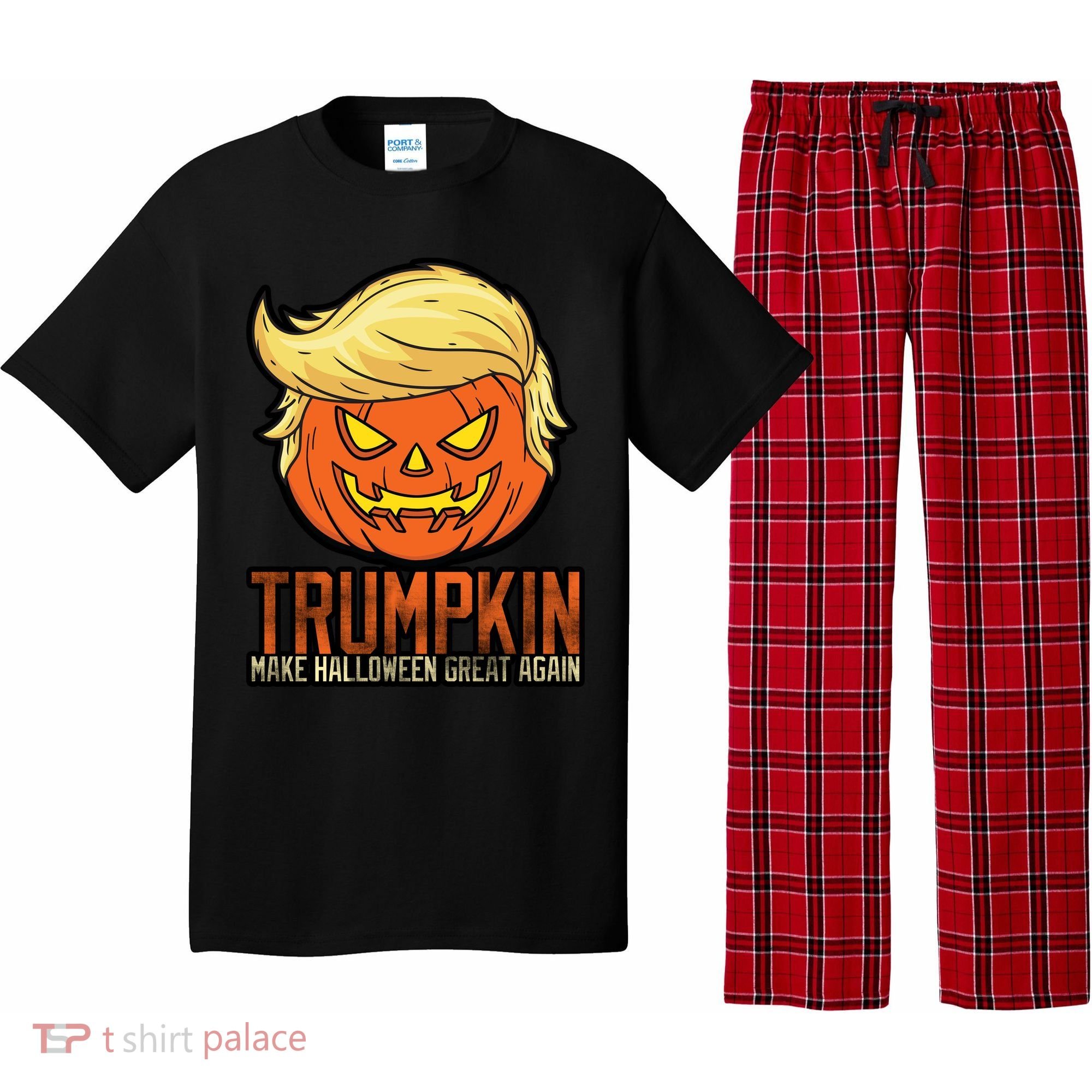 Trumpkin Make Halloween Great Again Pajama Set