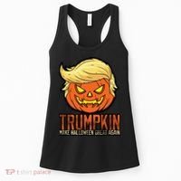 Trumpkin Make Halloween Great Again Women's Tank Top thumb 0