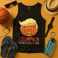 Trumpkin Make Halloween Great Again Tank Top thumb 4
