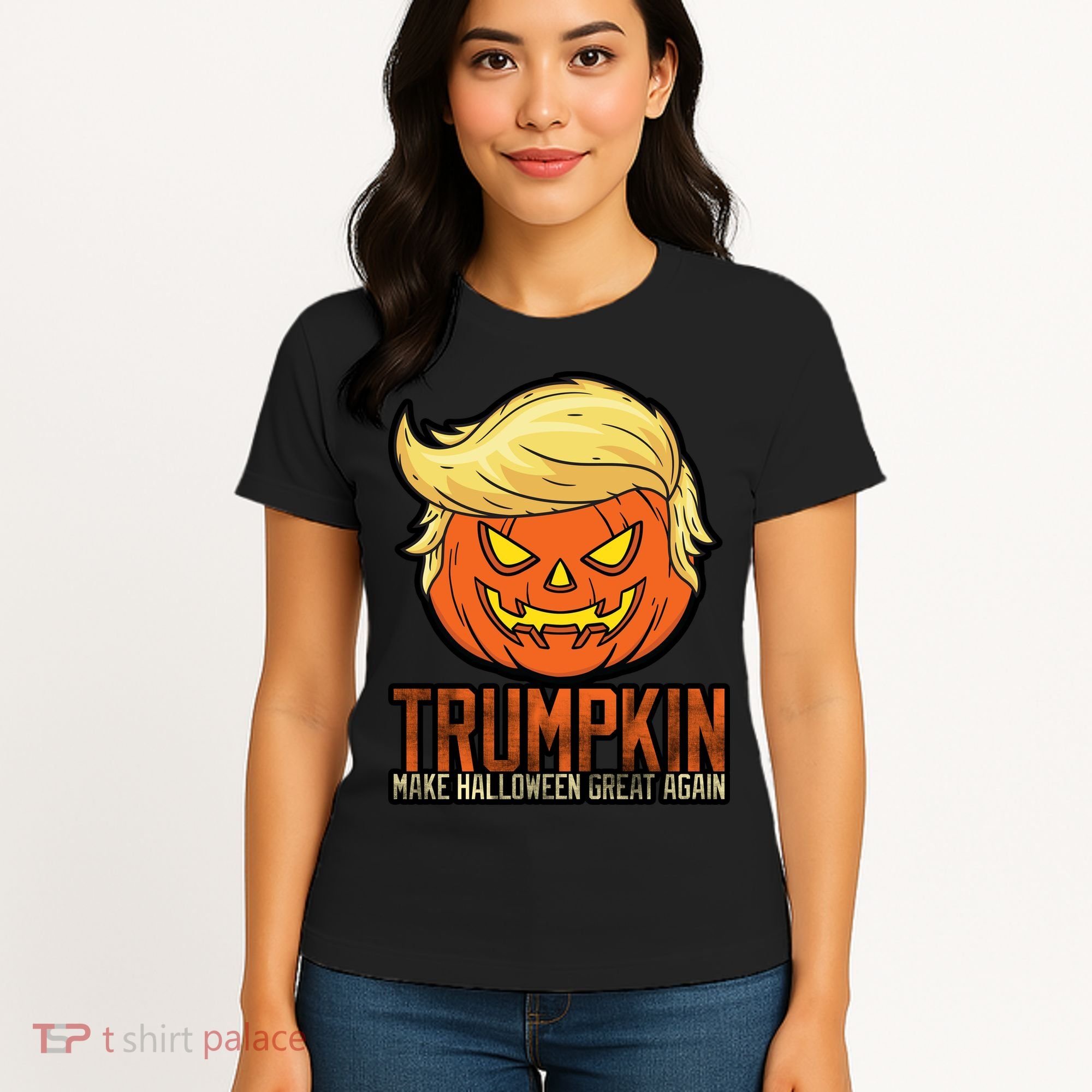Trumpkin Make Halloween Great Again Women's T-Shirt