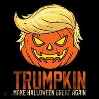 Trumpkin Make Halloween Great Again Kids Sweatshirt thumb 2