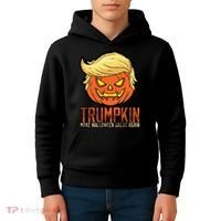 Trumpkin Make Halloween Great Again Kids Hoodie thumb 4