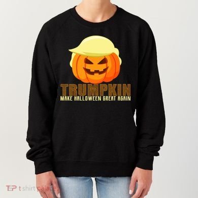 Trumpkin Make Halloween Great Again Donald Trump Women's Sweatshirt