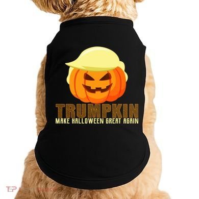 Trumpkin Make Halloween Great Again Donald Trump Doggie Tank