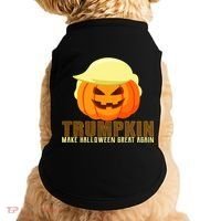Trumpkin Make Halloween Great Again Donald Trump Doggie Tank thumb 0