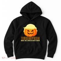 Trumpkin Make Halloween Great Again Donald Trump Hoodie thumb 0