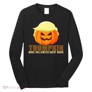 Trumpkin Make Halloween Great Again Donald Trump Long Sleeve Shirt