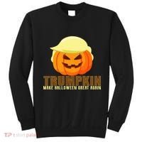 Trumpkin Make Halloween Great Again Donald Trump Sweatshirt thumb 0