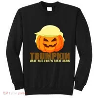 Trumpkin Make Halloween Great Again Donald Trump Sweatshirt thumb 0