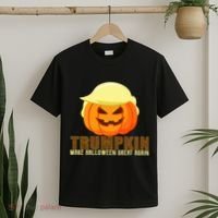 Trumpkin Make Halloween Great Again Donald Trump T-Shirt thumb 2