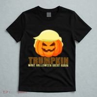 Trumpkin Make Halloween Great Again Donald Trump T-Shirt thumb 5