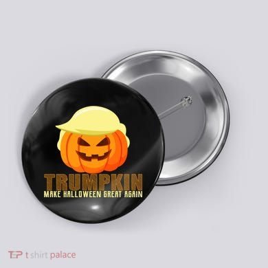 Trumpkin Make Halloween Great Again Donald Trump Button