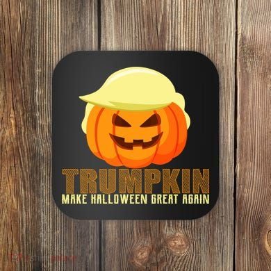 Trumpkin Make Halloween Great Again Donald Trump Coaster