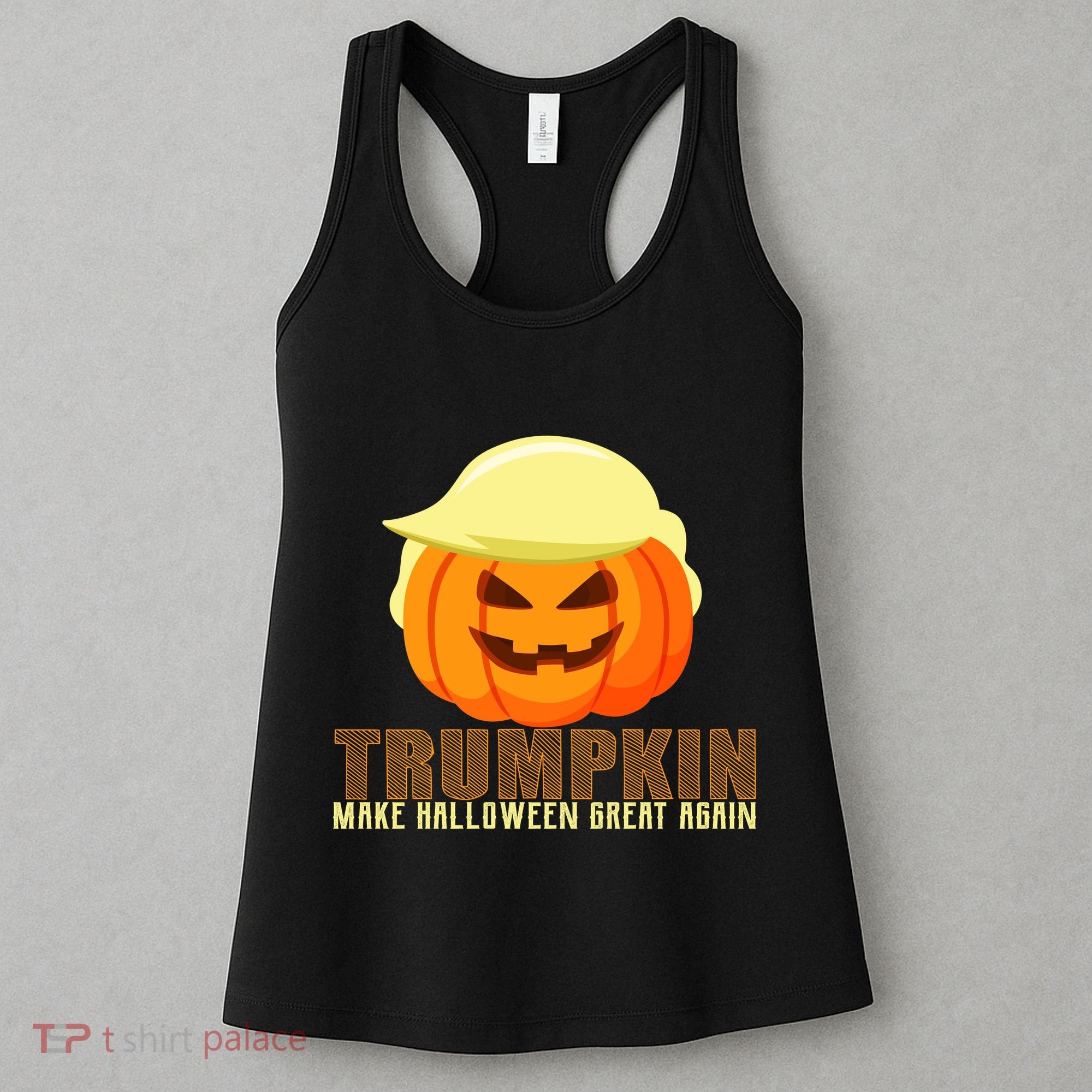 Trumpkin Make Halloween Great Again Donald Trump Women's Tank Top