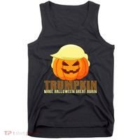 Trumpkin Make Halloween Great Again Donald Trump Tank Top thumb 0