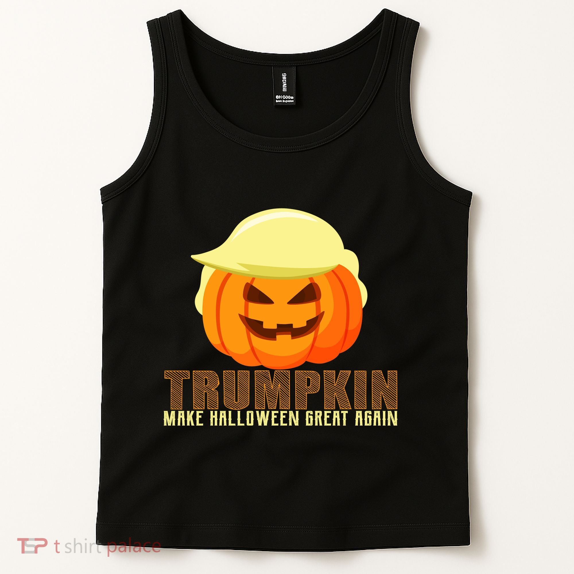 Trumpkin Make Halloween Great Again Donald Trump Tank Top