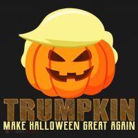 Trumpkin Make Halloween Great Again Donald Trump Toddler T-Shirt thumb 4