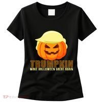 Trumpkin Make Halloween Great Again Donald Trump Women's T-Shirt thumb 0