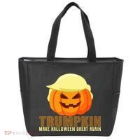 Trumpkin Make Halloween Great Again Donald Trump Tote Bag thumb 0