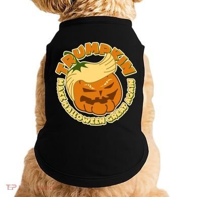 Trumpkin Make Halloween Great Again Fun Pumpkin Doggie Tank