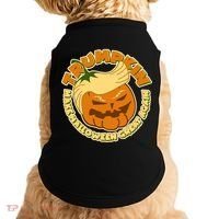 Trumpkin Make Halloween Great Again Fun Pumpkin Doggie Tank thumb 0