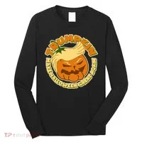 Trumpkin Make Halloween Great Again Fun Pumpkin Long Sleeve Shirt thumb 0