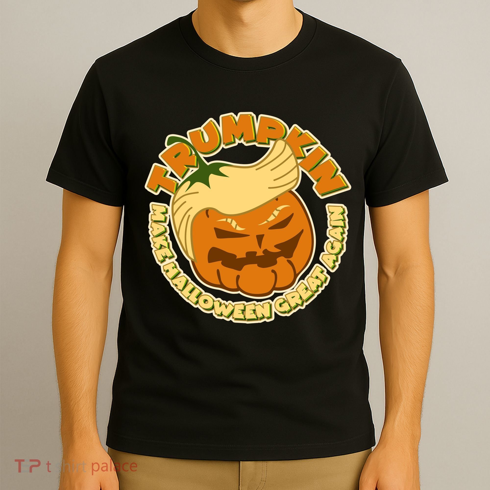 Trumpkin Make Halloween Great Again Fun Pumpkin T-Shirt