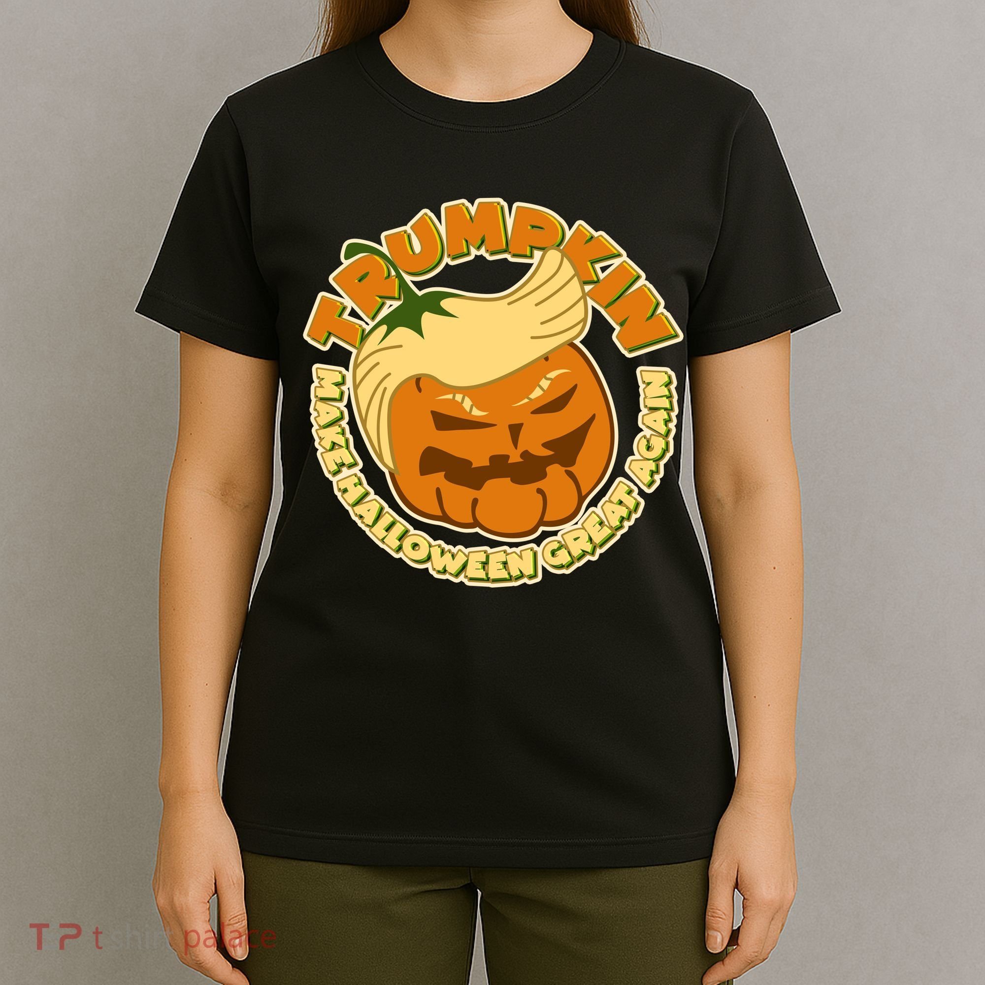 Trumpkin Make Halloween Great Again Fun Pumpkin T-Shirt